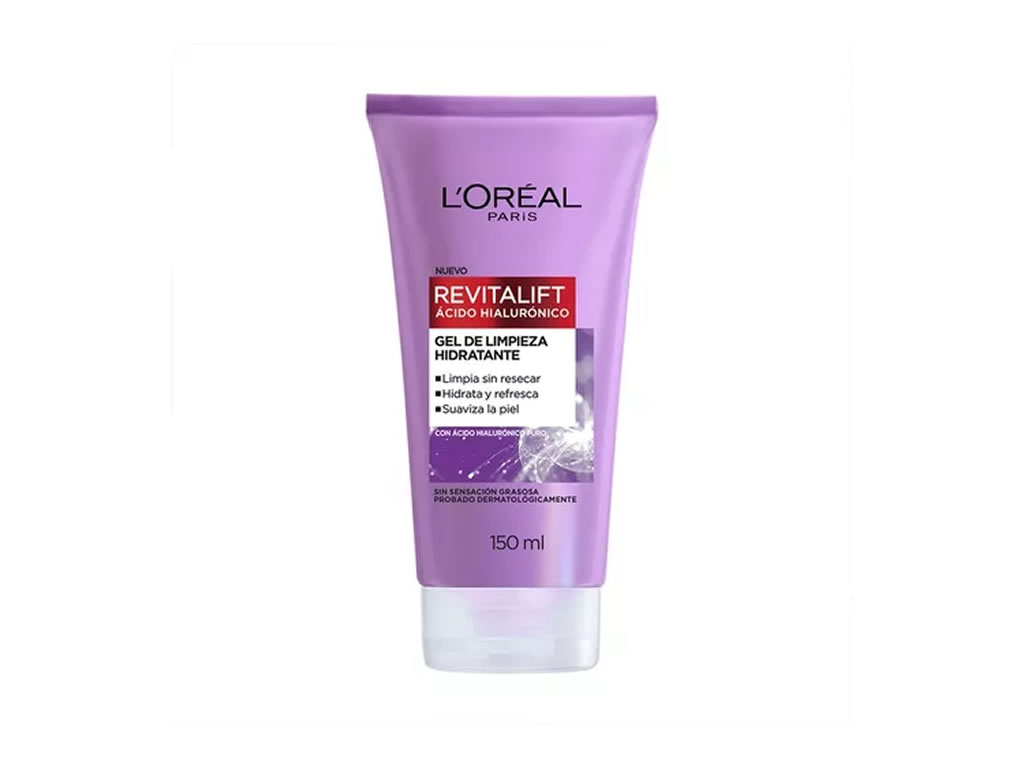 GEL DE LIMPEZA LOREAL PARIS REVITALIFT ACIDO HIALURONICO - 150ML GEL DE LIMPEZA LOREAL PARIS REVITALIFT ACIDO HIALURONICO - 150ML
