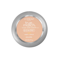 PÓ LOREAL TRUE MATCH SUPER-BLENDABLE POWDER W3 - NUDE BEIGE - 9.5G PÓ LOREAL TRUE MATCH SUPER-BLENDABLE POWDER W3 - NUDE BEIGE - 9.5G