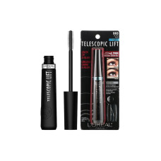 MASCARA RIMEL LOREAL TELESCOPIC LIFT - 993 BLACK - A PROVA DE AGUA MASCARA RIMEL LOREAL TELESCOPIC LIFT - 993 BLACK - A PROVA DE AGUA