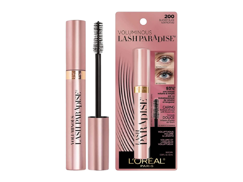 MASCARA PARA CILIOS LOREAL VOLUMINOUS LASH PARADISE 200 - BLACKEST BLACK - 8.5ML MASCARA PARA CILIOS LOREAL VOLUMINOUS LASH PARADISE 200 - BLACKEST BLACK - 8.5ML