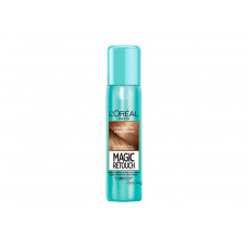 CORRETIVO CAPILAR LOREAL PARIS MAGIC RETOUCH PARA CANAS 75ML - LOURO ESCURO CORRETIVO CAPILAR LOREAL PARIS MAGIC RETOUCH PARA CANAS 75ML - LOURO ESCURO