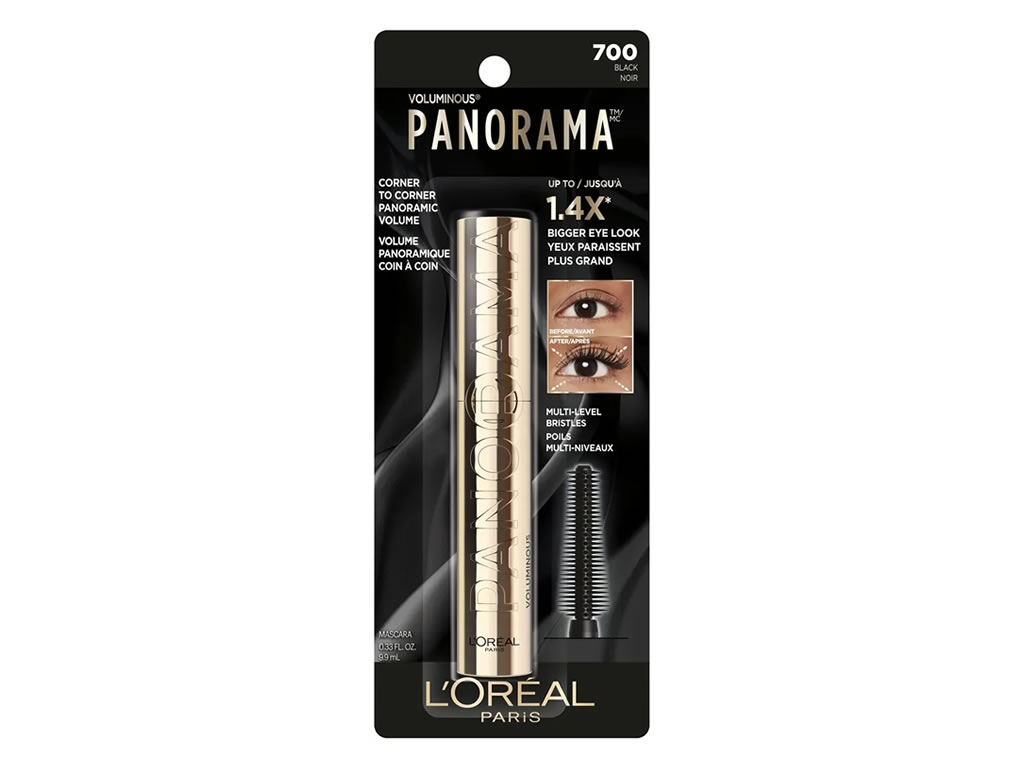 LOREAL PARIS MASCARA VOLUMINOUS PANORAMA 700 BLACK - 9.9ML LOREAL PARIS MASCARA VOLUMINOUS PANORAMA 700 BLACK - 9.9ML