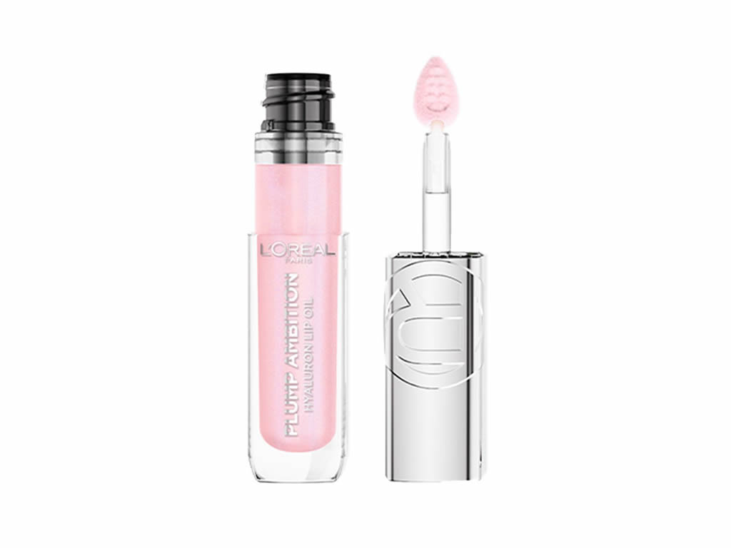 BATOM LOREAL PARIS PLUMP AMBITION LIP OIL 101 CRISTAL CLEAR - 5ML BATOM LOREAL PARIS PLUMP AMBITION LIP OIL 101 CRISTAL CLEAR - 5ML