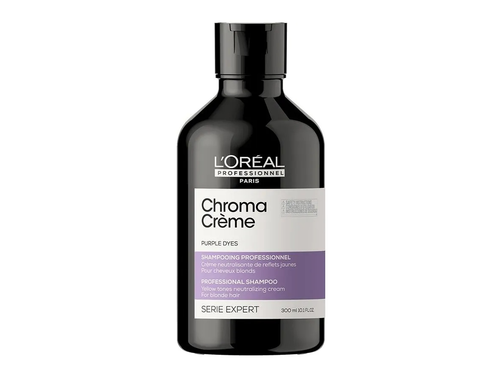 SHAMPOO LOREAL PARIS CHROMA CRÈME PURPLE DYES - 300ML SHAMPOO LOREAL PARIS CHROMA CRÈME PURPLE DYES - 300ML