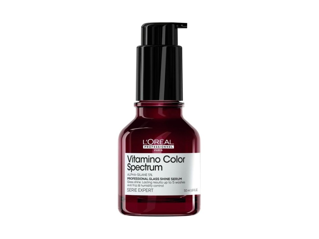 LOREAL PARIS VITAMINO COLOR SPECTRUM GLASS SHINE SERUM CAPILAR - 50ML LOREAL PARIS VITAMINO COLOR SPECTRUM GLASS SHINE SERUM CAPILAR - 50ML