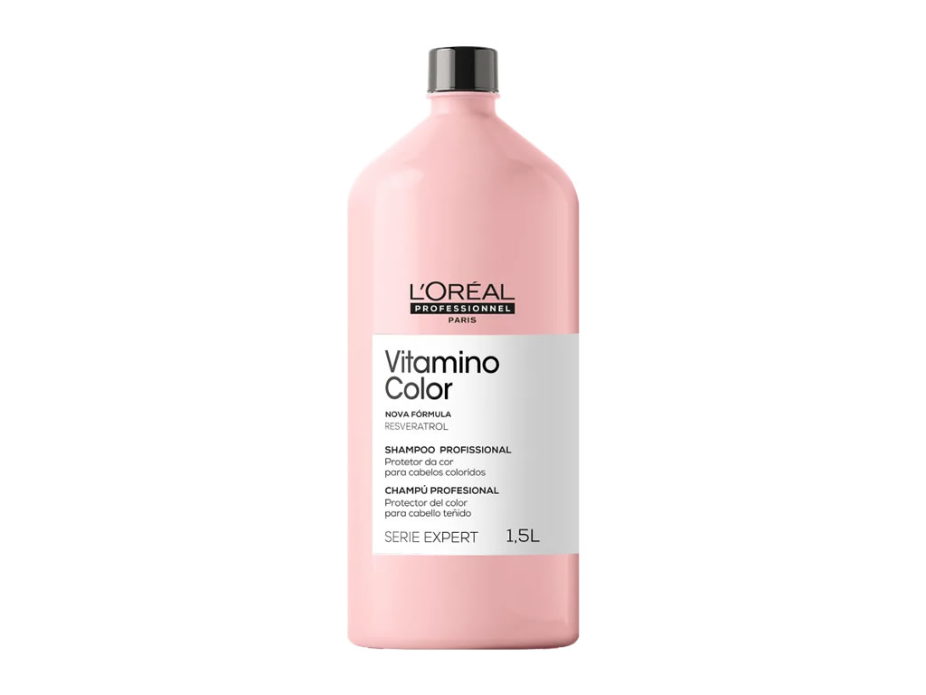 SHAMPOO LOREAL VITAMINA COLOR RESVERATROL - 1.5 LITROS SHAMPOO LOREAL VITAMINA COLOR RESVERATROL - 1.5 LITROS