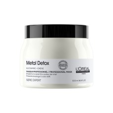 LOREAL PARIS METAL DETOX MASCARA CAPILAR - 500ML 