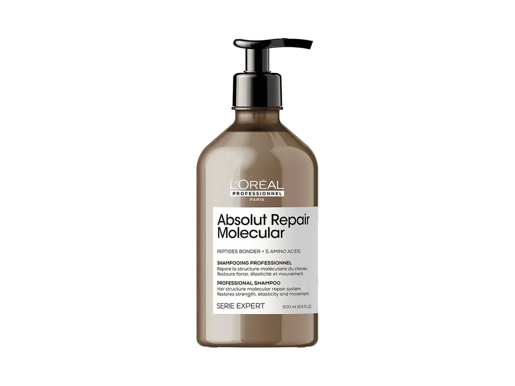 SHAMPOO LOREAL PARIS ABSOLUT REPAIR MOLECULAR - 500ML SHAMPOO LOREAL PARIS ABSOLUT REPAIR MOLECULAR - 500ML