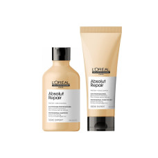  LOREAL ABSOLUT REPAIR KIT SHAMPOO 300ML + CONDICIONADOR 200ML