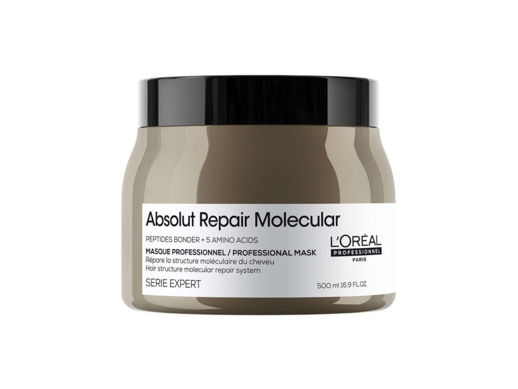 LOREAL PARIS ABSOLUT REPAIR MOLECULAR MASCARA CAPILAR - 500M LOREAL PARIS ABSOLUT REPAIR MOLECULAR MASCARA CAPILAR - 500M