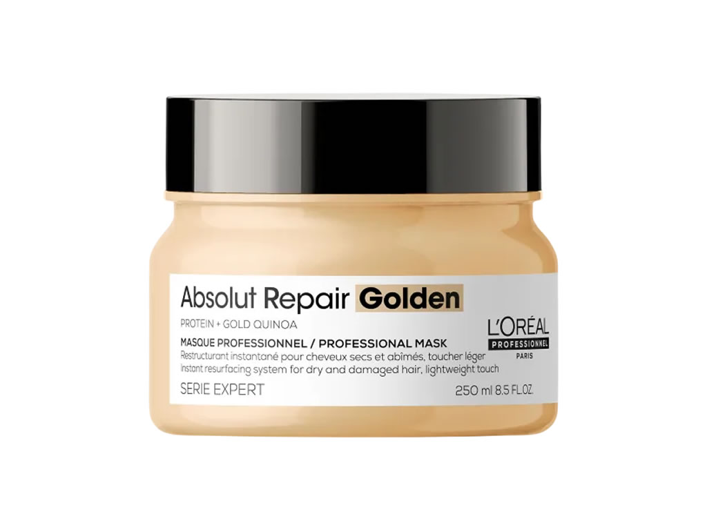 MASCARA CAPILAR LOREAL ABSOLUT REPAIR GOLDEN - 250ML MASCARA CAPILAR LOREAL ABSOLUT REPAIR GOLDEN - 250ML