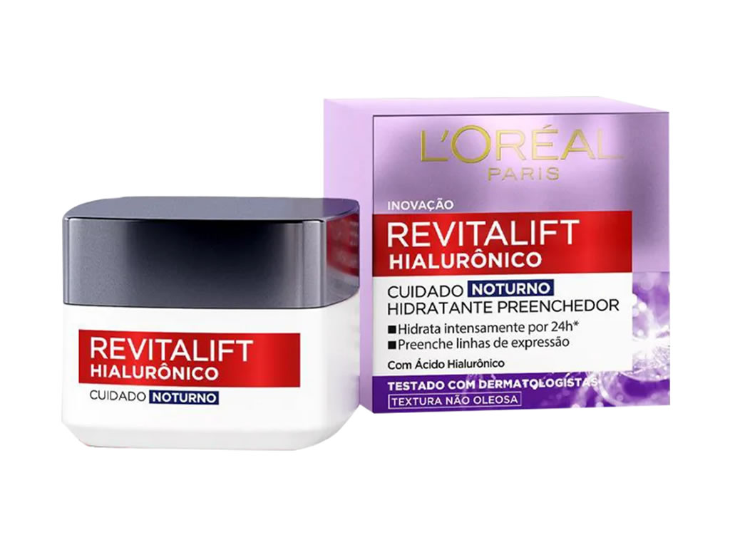 CREME FACIAL ANTI-IDADE LOREAL PARIS REVITALIFT - NOTURNO - 50ML CREME FACIAL ANTI-IDADE LOREAL PARIS REVITALIFT - NOTURNO - 50ML