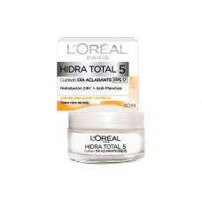 CREME LOREAL PARIS HIDRA TOTAL 5 HUMECTANTE ANTIMANCHAS SPF17 - 50ML CREME LOREAL PARIS HIDRA TOTAL 5 HUMECTANTE ANTIMANCHAS SPF17 - 50ML