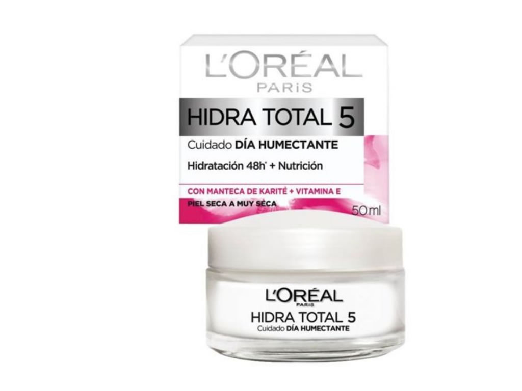 CREME LOREAL PARIS HIDRA TOTAL 5 CUIDADO HUMECTANTE DIA - 50ML CREME LOREAL PARIS HIDRA TOTAL 5 CUIDADO HUMECTANTE DIA - 50ML
