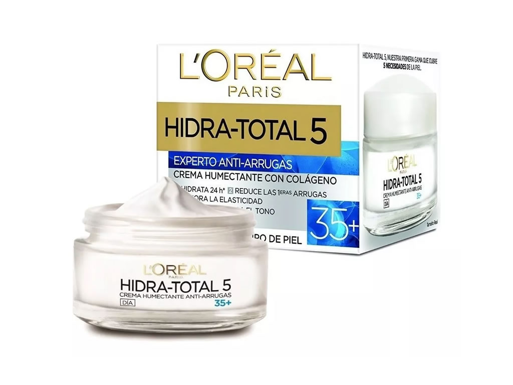 CREME ANTIRRUGAS LOREAL PARIS HIDRA-TOTAL 5 35+ - 50ML CREME ANTIRRUGAS LOREAL PARIS HIDRA-TOTAL 5 35+ - 50ML