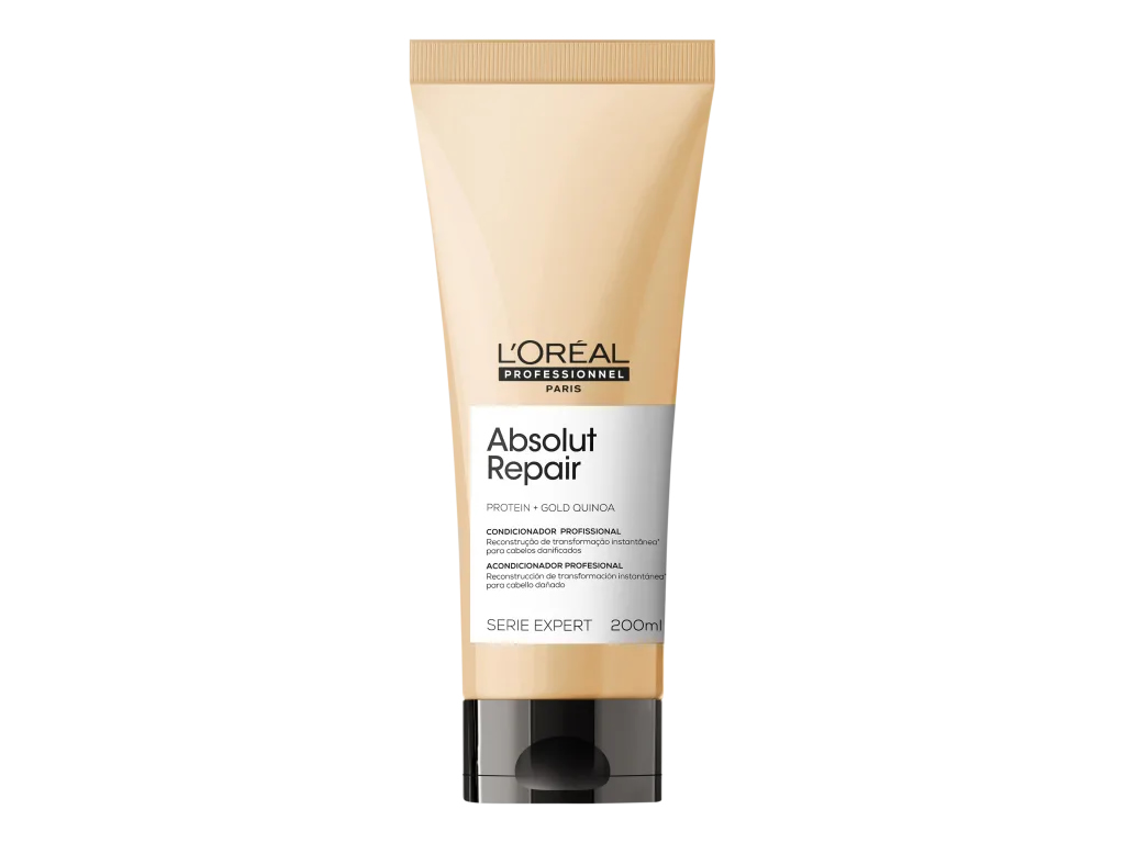 CONDICIONADOR LOREAL PROFESSIONNEL ABSOLUT REPAIR GOLD QUINOA - 200ML CONDICIONADOR LOREAL PROFESSIONNEL ABSOLUT REPAIR GOLD QUINOA - 200ML