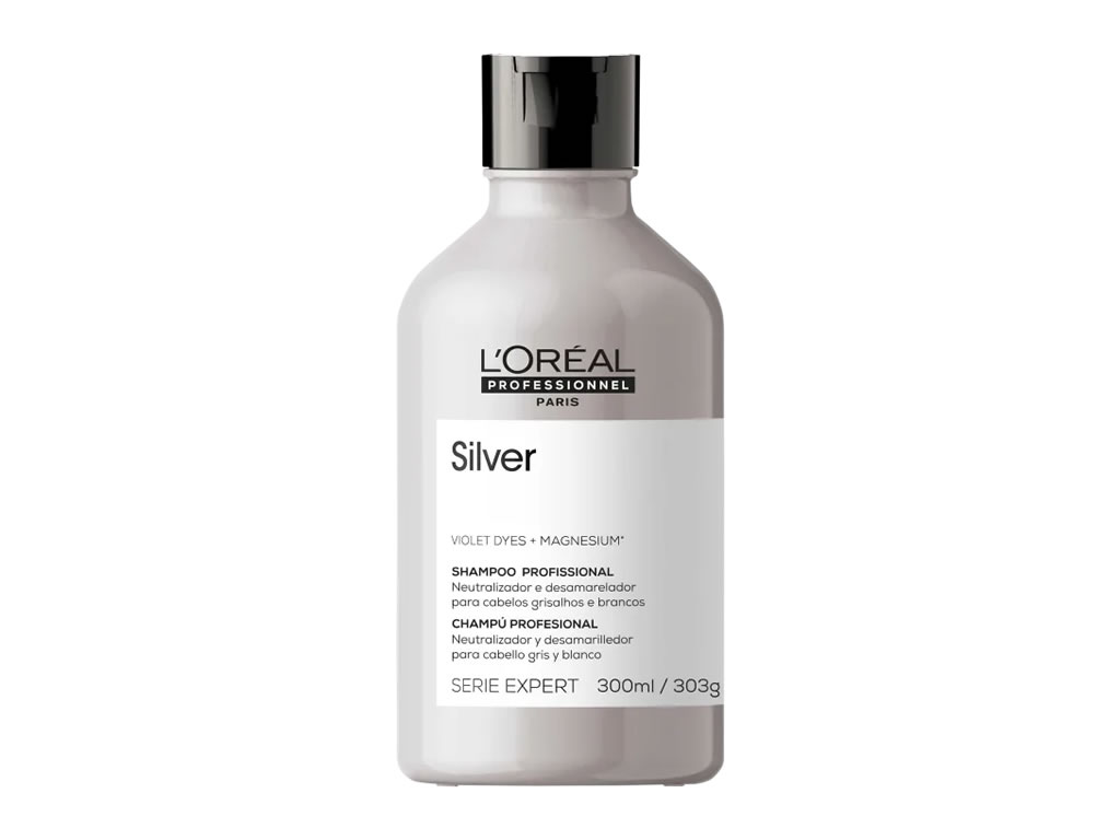 SHAMPOO LOREAL SILVER - 300ML SHAMPOO LOREAL SILVER - 300ML