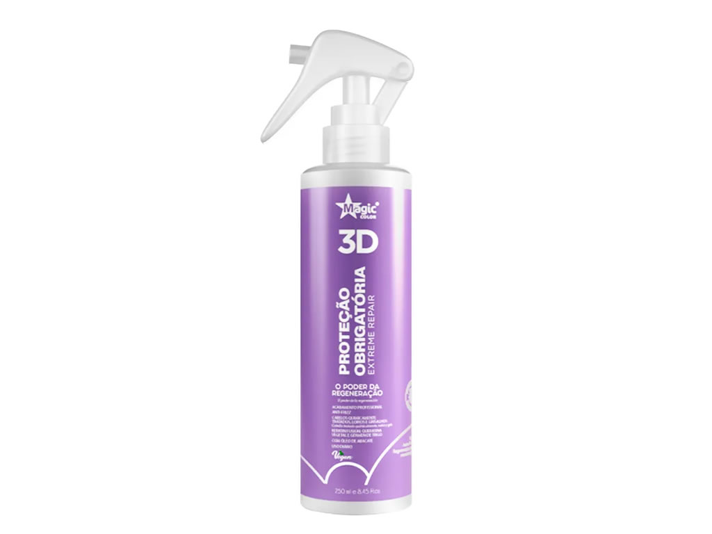 MAGIC COLOR PROTECAO OBRIGATORIA EXTREME REPAIR - 250ML MAGIC COLOR PROTECAO OBRIGATORIA EXTREME REPAIR - 250ML