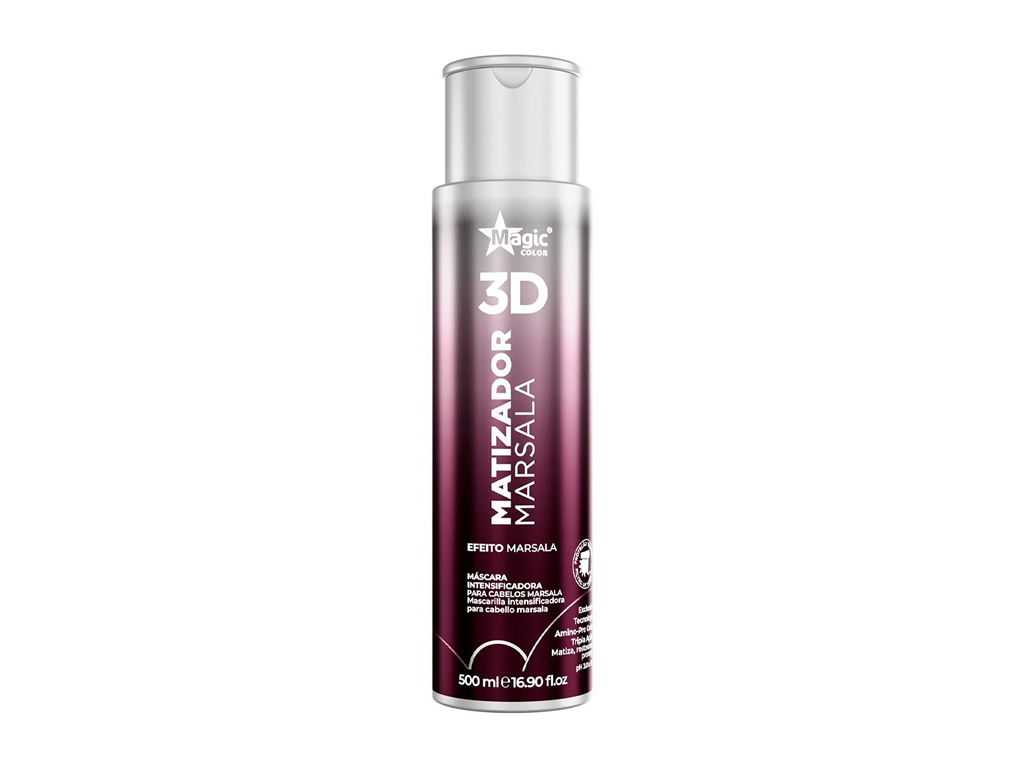 MATIZADOR MAGIC COLOR GLOSS MARSALA - 500ML MATIZADOR MAGIC COLOR GLOSS MARSALA - 500ML