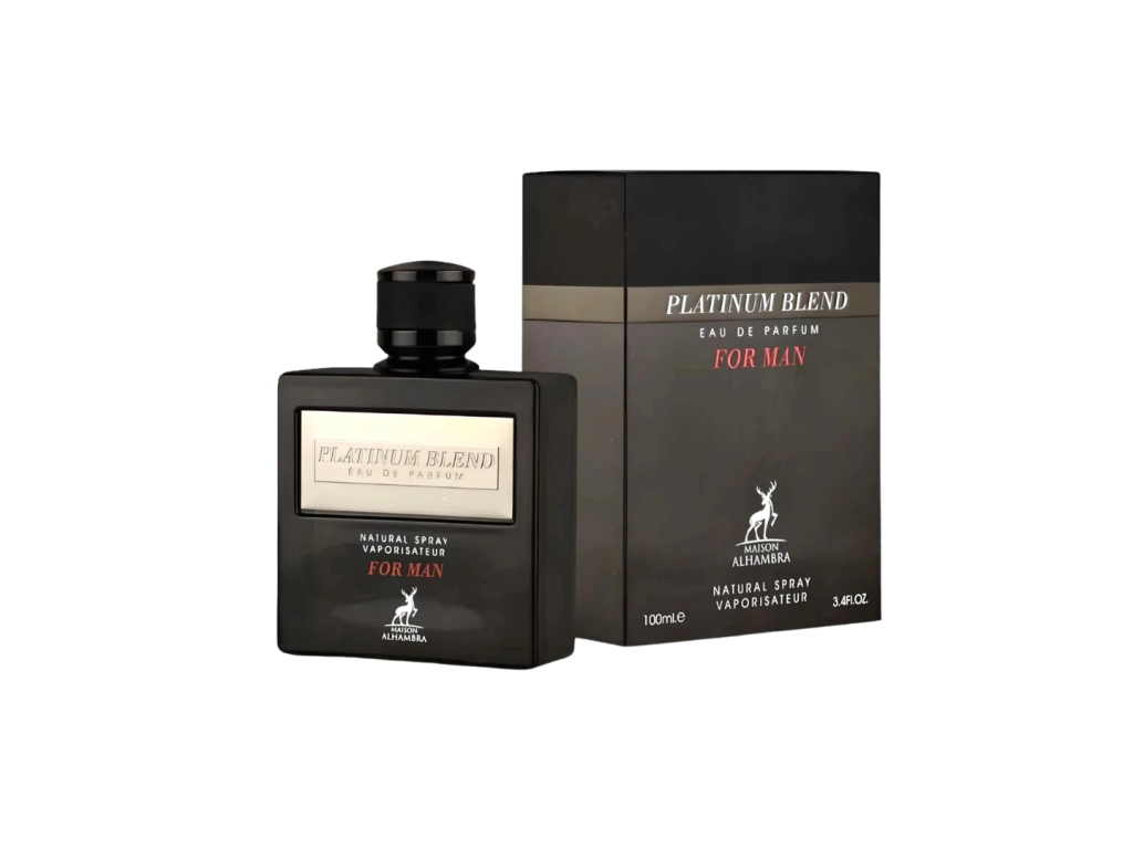 PERFUME MAISON ALHAMBRA PLATINUM BLEND FOR MAN EDP 100ML - MASCULINO PERFUME MAISON ALHAMBRA PLATINUM BLEND FOR MAN EDP 100ML - MASCULINO
