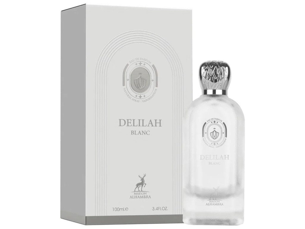 PERFUME MAISON ALHAMBRA DELILAH BLANC EDP - 100ML - FEMININO PERFUME MAISON ALHAMBRA DELILAH BLANC EDP - 100ML - FEMININO