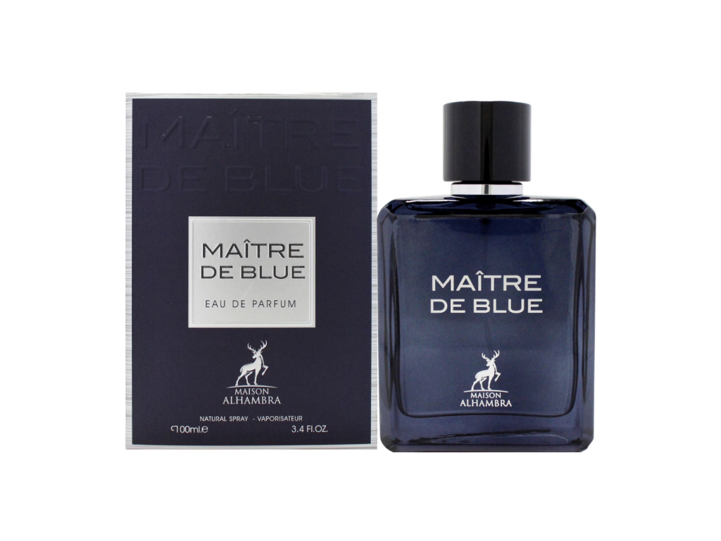 PERFUME MAISON ALHAMBRA MAITRE DE BLUE EDP 100ML MASCULINO PERFUME MAISON ALHAMBRA MAITRE DE BLUE EDP 100ML MASCULINO