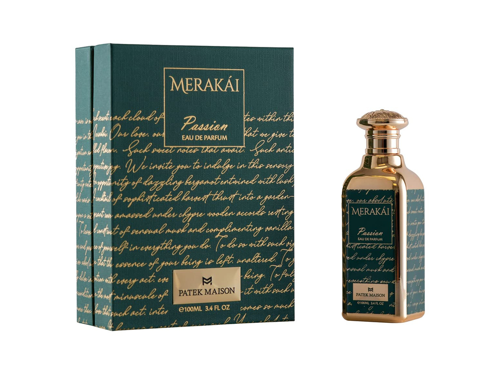 PERFUME PATEK MAISON MERAKAI PASSION EDP - 100ML - UNISSEX PERFUME PATEK MAISON MERAKAI PASSION EDP - 100ML - UNISSEX