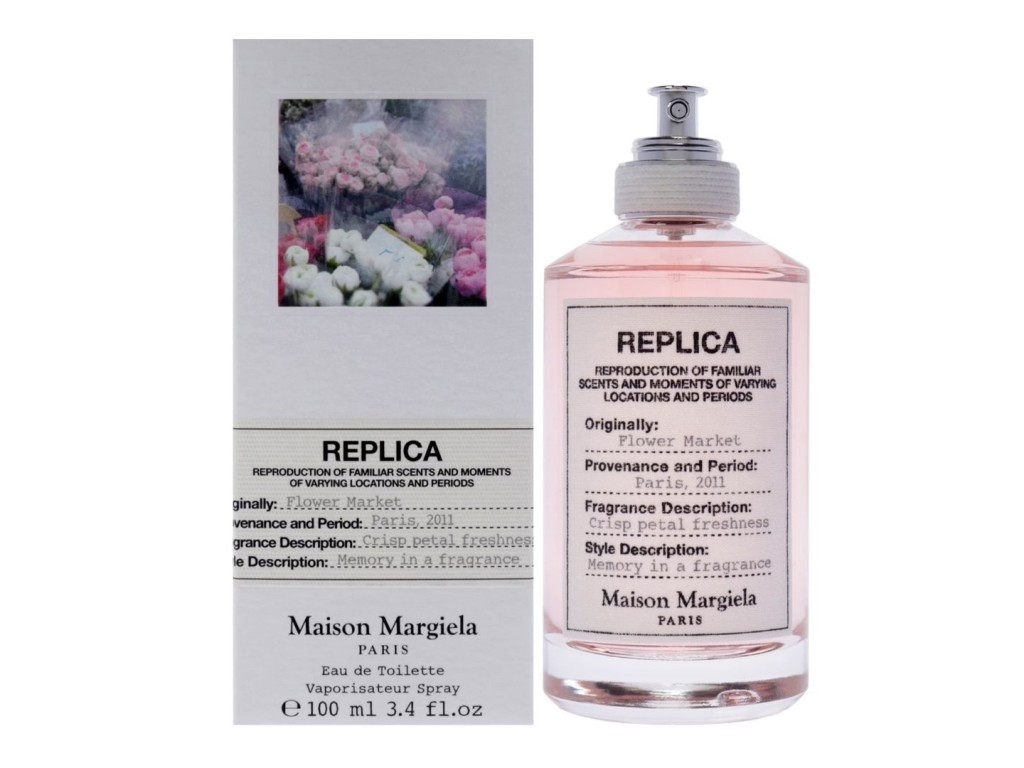 PERFUME MAISON MARGIELA REPLICA FLOWER MARKET EDT - 100ML - FEMININO PERFUME MAISON MARGIELA REPLICA FLOWER MARKET EDT - 100ML - FEMININO