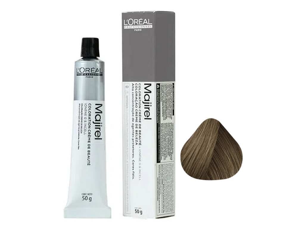 TINTA CAPILAR MAJIREL - 50ML - 8.13 LOURO CLARO CINZA DOURADO TINTA CAPILAR MAJIREL - 50ML - 8.13 LOURO CLARO CINZA DOURADO