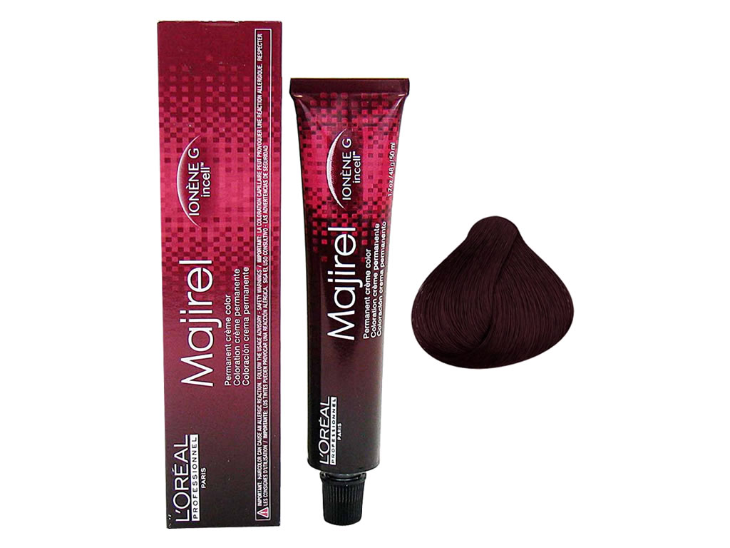 TINTA CAPILAR MAJIREL - 50ML - 4.56 CASTANHO ACAJU VERMELHO TINTA CAPILAR MAJIREL - 50ML - 4.56 CASTANHO ACAJU VERMELHO