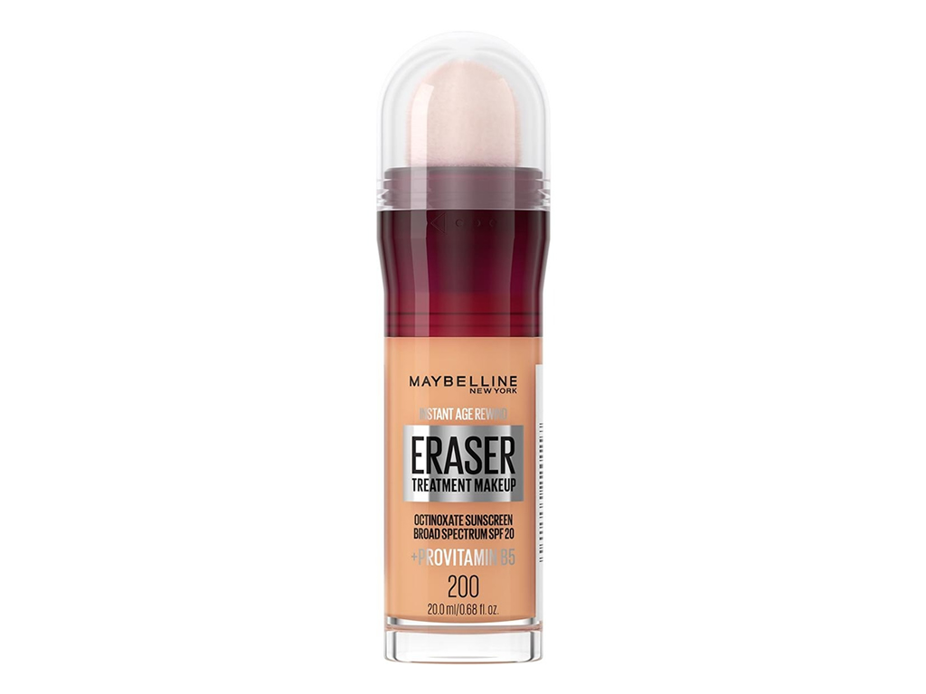 MAYBELLINE BASE AGE REWIND ERASER 200 CREAMY NATURAL - 20ML MAYBELLINE BASE AGE REWIND ERASER 200 CREAMY NATURAL - 20ML