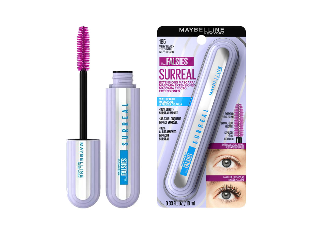 RIMEL MASCARA MAYBELLINE THE FALSIES SURREAL - 185 VERY BLACK - A PROVA DE AGUA RIMEL MASCARA MAYBELLINE THE FALSIES SURREAL - 185 VERY BLACK - A PROVA DE AGUA