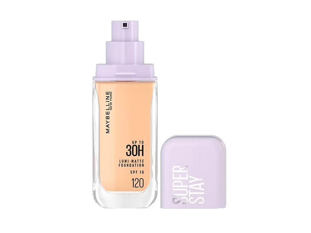 BASE MAYBELLINE SUPER STAY LUMI MATTE 30H 120 - 35ML BASE MAYBELLINE SUPER STAY LUMI MATTE 30H 120 - 35ML