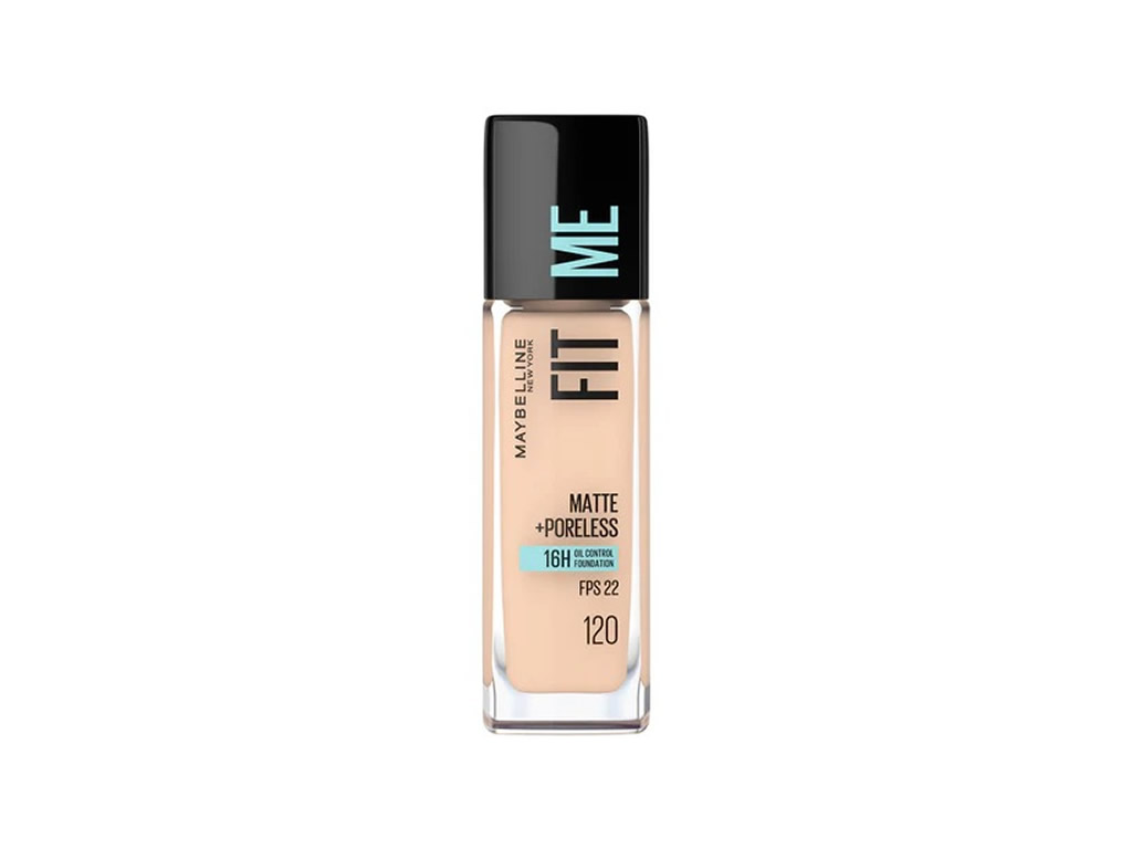BASE MAYBELLINE FITME MATTE PORELESS 12HRS 120 - 30ML BASE MAYBELLINE FITME MATTE PORELESS 12HRS 120 - 30ML