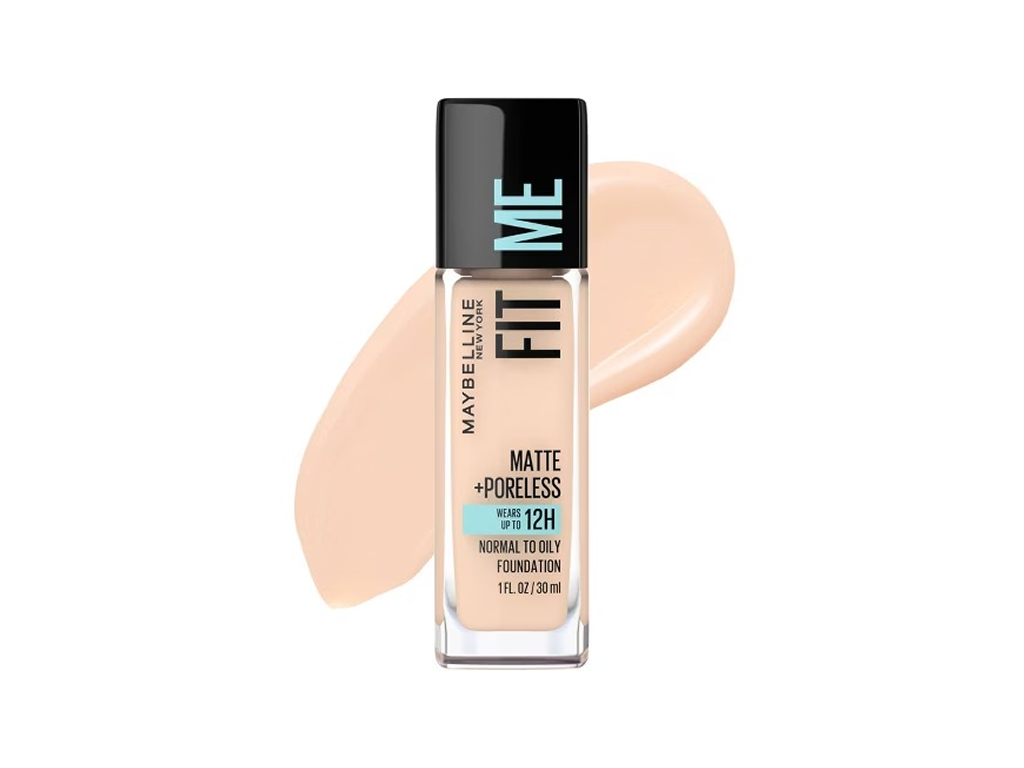 BASE LIQUIDA MAYBELLINE FITME MATTE + PORELESS TONS CLAROS 112 BASE LIQUIDA MAYBELLINE FITME MATTE + PORELESS TONS CLAROS 112