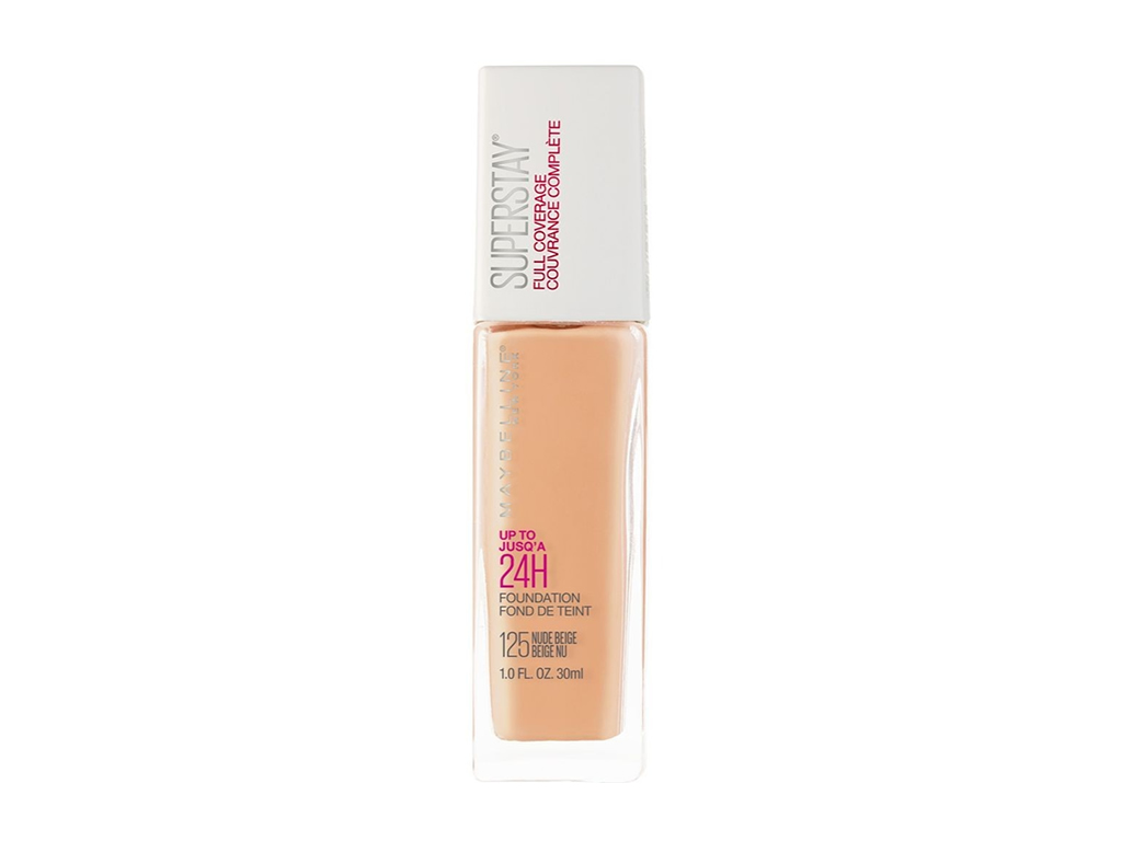 BASE MAYBELLINE SUPER STAY 24H 30ML - 125 NUDE BEIGE BASE MAYBELLINE SUPER STAY 24H 30ML - 125 NUDE BEIGE