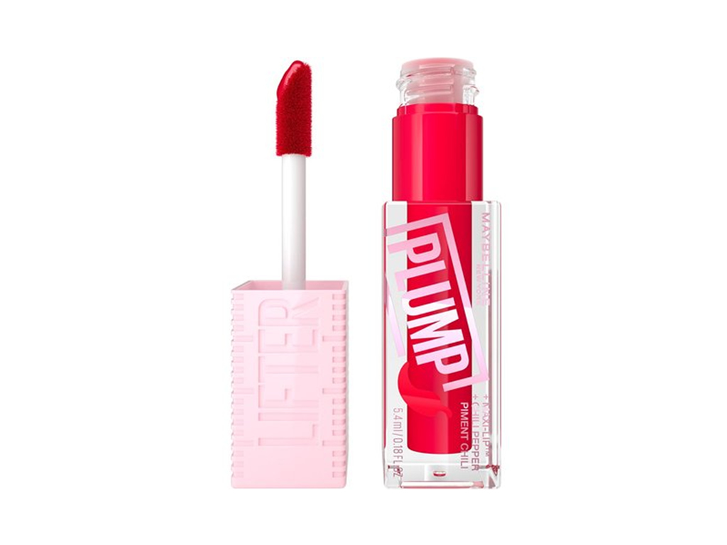 GLOSS LABIAL MAYBELLINE PLUMP 004 RED FLAG 5.4ML GLOSS LABIAL MAYBELLINE PLUMP 004 RED FLAG 5.4ML