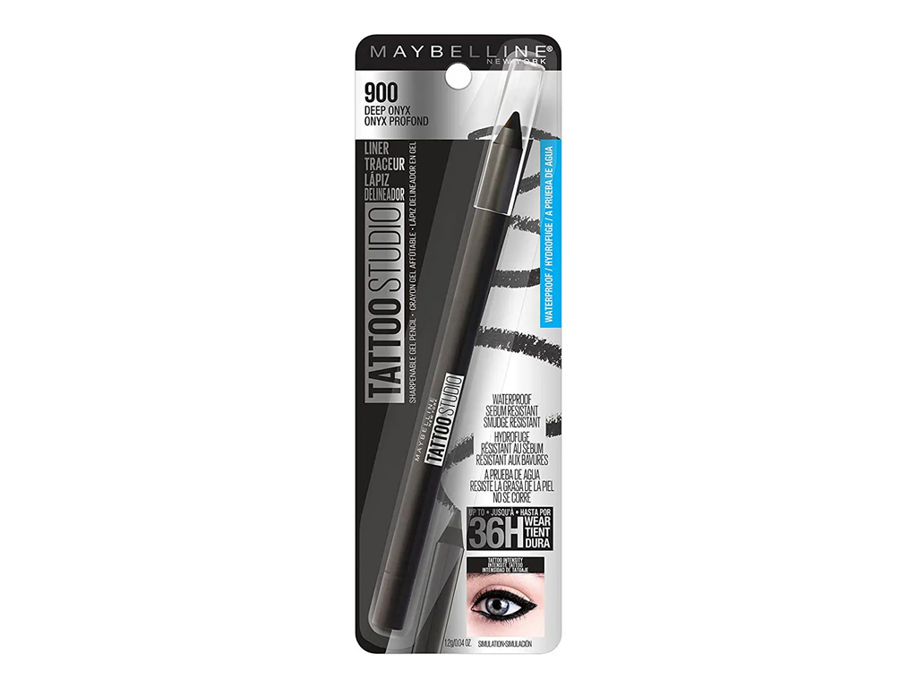 LAPIS DELINEADOR EM GEL MAYBELLINE TATTOO STUDIO 900 DEEP ONYX WATERPROOF LAPIS DELINEADOR EM GEL MAYBELLINE TATTOO STUDIO 900 DEEP ONYX WATERPROOF