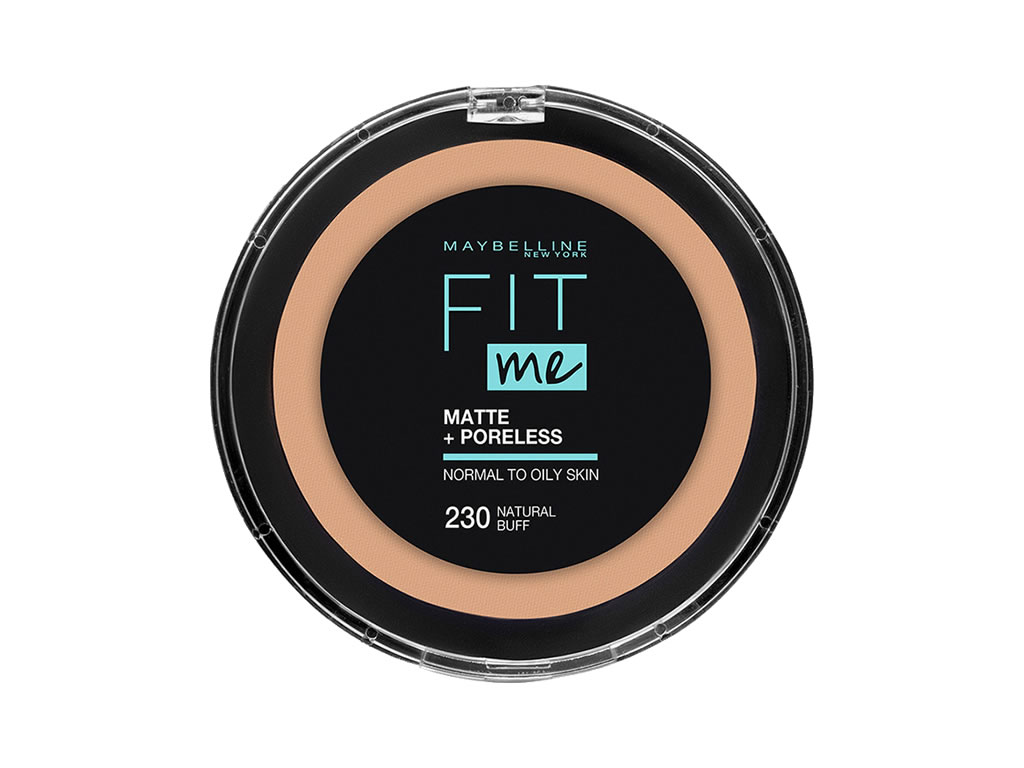 PÓ COMPACTO MAYBELLINE FIT ME MATTE + PORELESS - 230 NATURAL BUFF PÓ COMPACTO MAYBELLINE FIT ME MATTE + PORELESS - 230 NATURAL BUFF