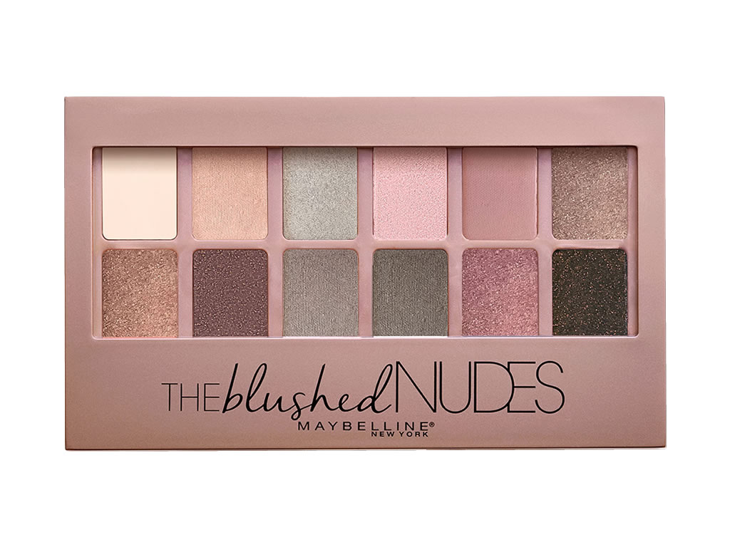 PALETA DE SOMBRAS MAYBELLINE THE BLUSHED NUDES - 12 CORES PALETA DE SOMBRAS MAYBELLINE THE BLUSHED NUDES - 12 CORES