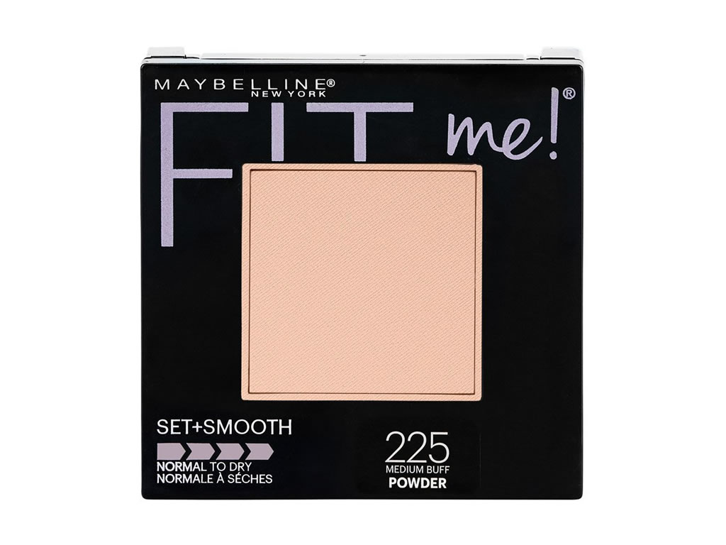 PÓ COMPACTO MAYBELLINE FIT ME SET + SMOOTH 225 - MEDIUM BUFF - 9G PÓ COMPACTO MAYBELLINE FIT ME SET + SMOOTH 225 - MEDIUM BUFF - 9G