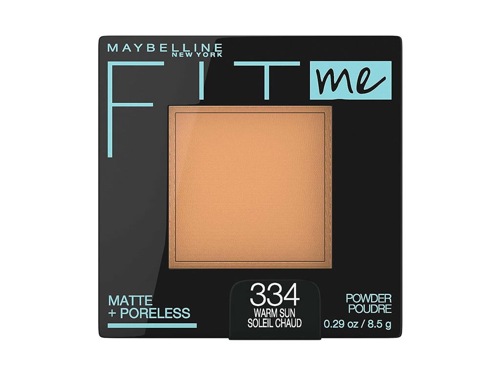 PÓ COMPACTO MAYBELLINE FIT ME MATTE + PORELESS POWDER 334 - WARM SUN - 8.5G PÓ COMPACTO MAYBELLINE FIT ME MATTE + PORELESS POWDER 334 - WARM SUN - 8.5G