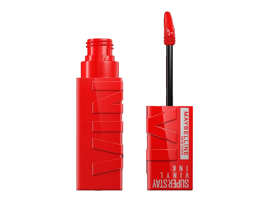 BATOM LIQUIDO MAYBELLINE SUPER STAY VINYL INK 25 - RED HOT - 4.2ML BATOM LIQUIDO MAYBELLINE SUPER STAY VINYL INK 25 - RED HOT - 4.2ML