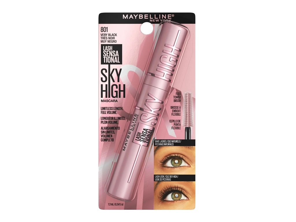 MASCARA PARA CILIOS MAYBELLINE SKY HIGH 801 - VERY BLACK - 7.2ML MASCARA PARA CILIOS MAYBELLINE SKY HIGH 801 - VERY BLACK - 7.2ML