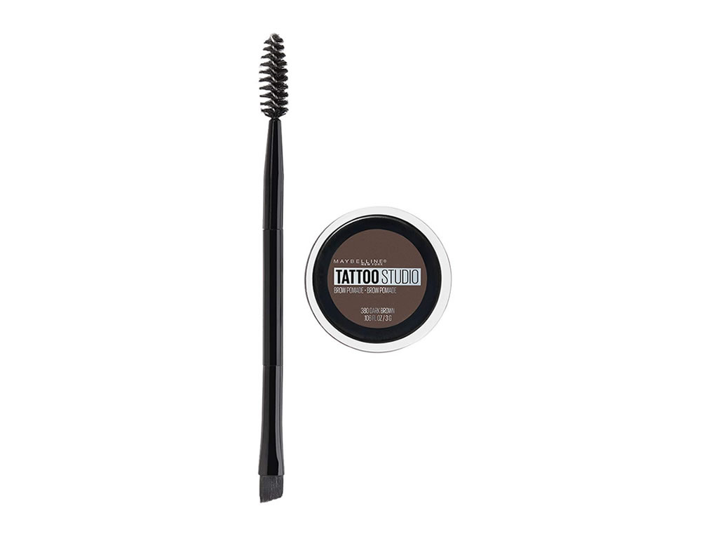 POMADA PARA SOBRANCELHAS MAYBELLINE TATTOO STUDIO BROW 380 - DARKP BROWN - 3G POMADA PARA SOBRANCELHAS MAYBELLINE TATTOO STUDIO BROW 380 - DARKP BROWN - 3G