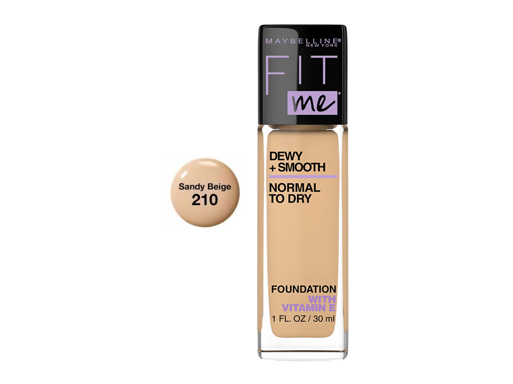 BASE MAYBELLINE DEWY + SMOOTH NORMAL TO DRY 210 - SANDY BEIGE - 30ML BASE MAYBELLINE DEWY + SMOOTH NORMAL TO DRY 210 - SANDY BEIGE - 30ML