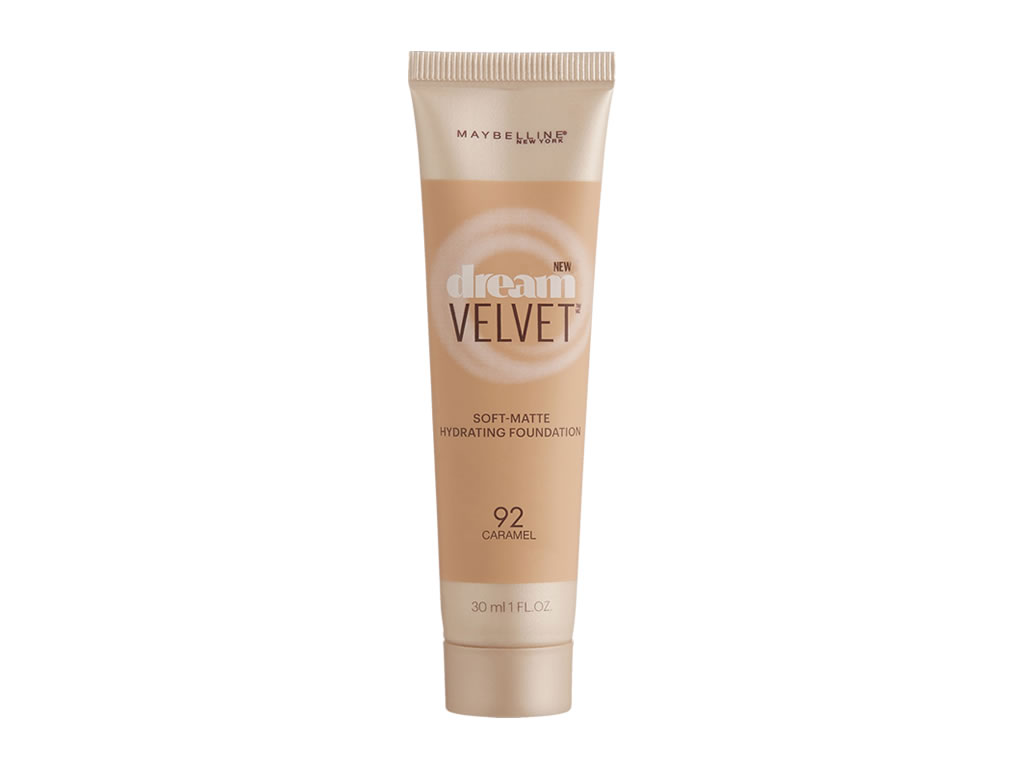 BASE MAYBELLINE DREAM VELVET 92 - CARAMEL - 30ML BASE MAYBELLINE DREAM VELVET 92 - CARAMEL - 30ML