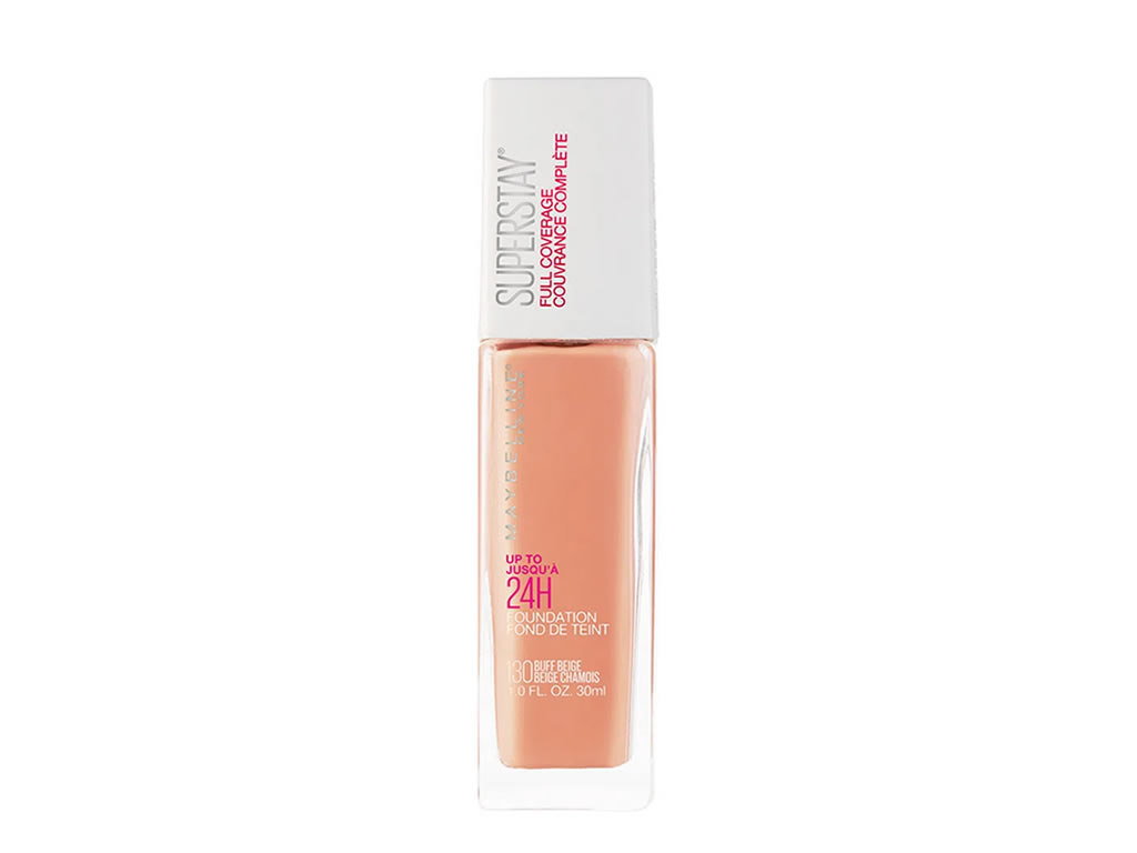 BASE LIQUIDA MAYBELLINE SUPERSTAY FULL COVERAGE - 130 BUFF BEIGE BASE LIQUIDA MAYBELLINE SUPERSTAY FULL COVERAGE - 130 BUFF BEIGE