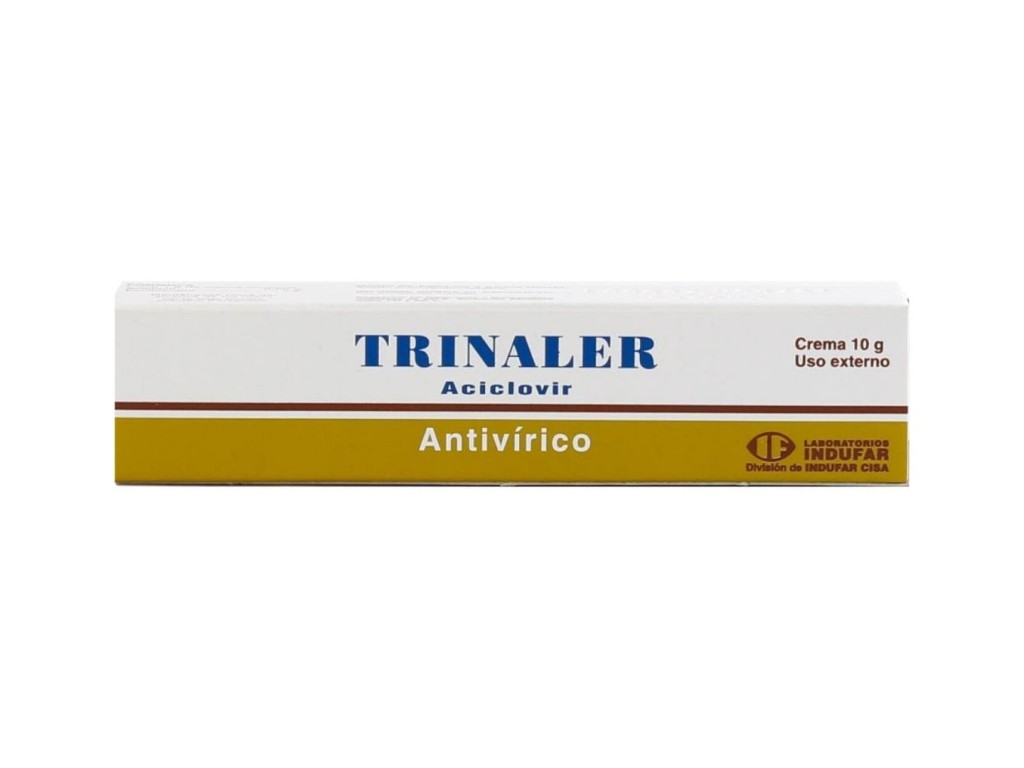 INDUFAR TRINALER ACICLOVIR CREMA 10GR INDUFAR TRINALER ACICLOVIR CREMA 10GR