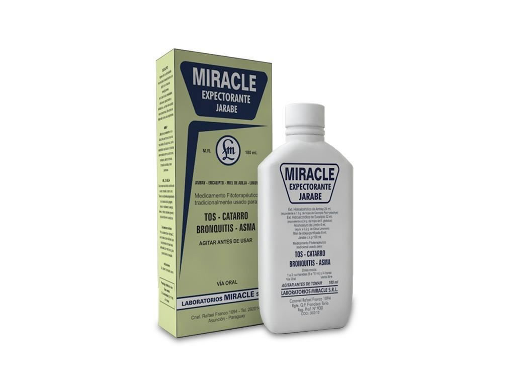 MIRACLE XAROPE EXPECTORANTE - 180ML MIRACLE XAROPE EXPECTORANTE - 180ML